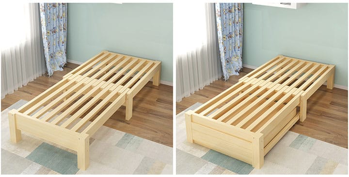 Bật mí cách dùng gỗ pallet làm giường