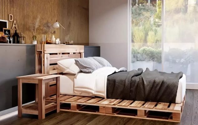 Ưu điểm của giường làm bằng pallet