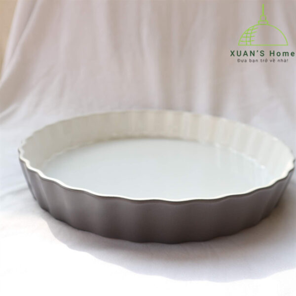 Khay thực phẩm - Đen & Xám - Xám