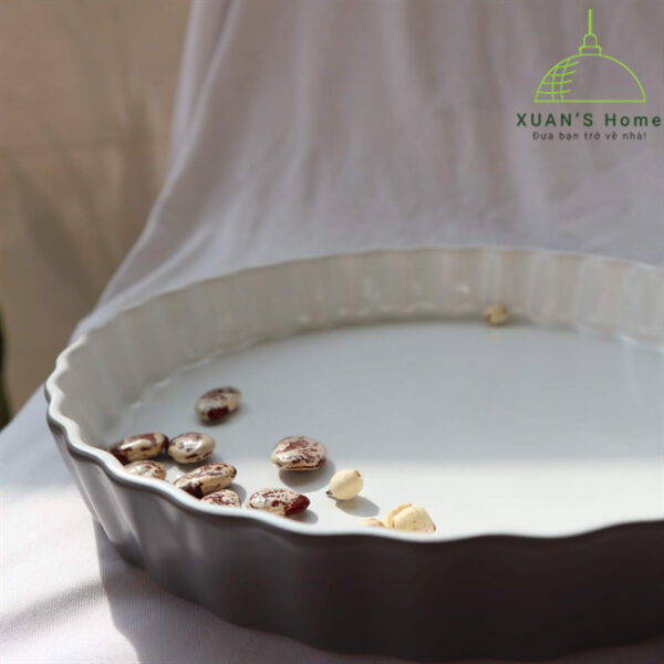 Khay thực phẩm - Đen & Xám